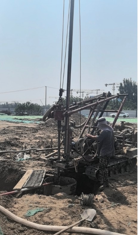 洛阳偃师工地打井